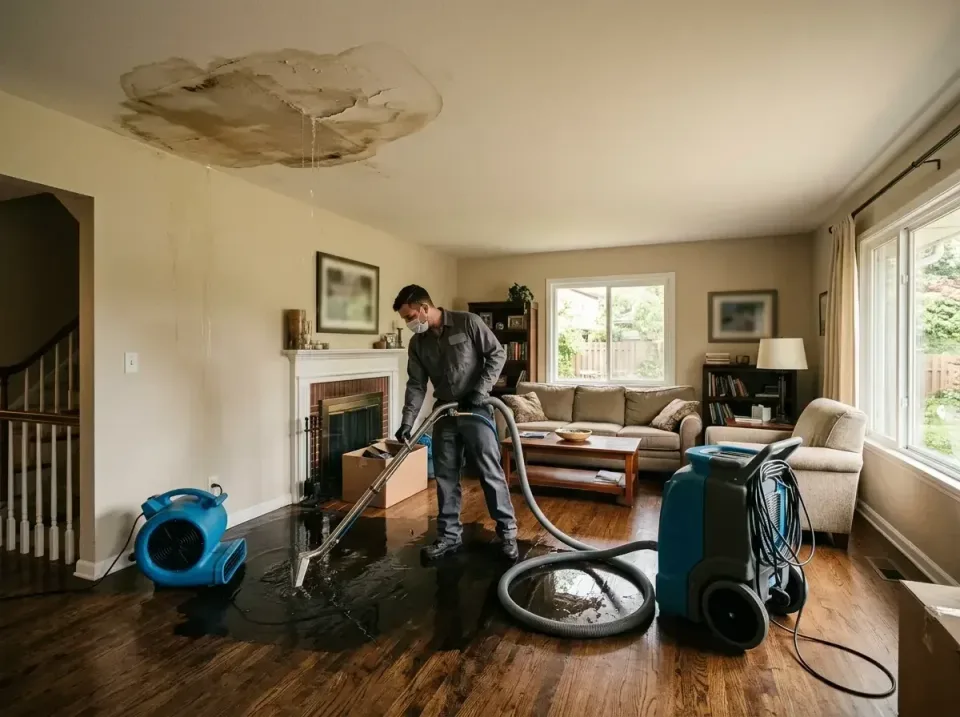 attic-pipe-burst-ceiling-drip-008 — frequently asked questions, Water Damage Restoration & Carpet Care in Houghton Lake, MI